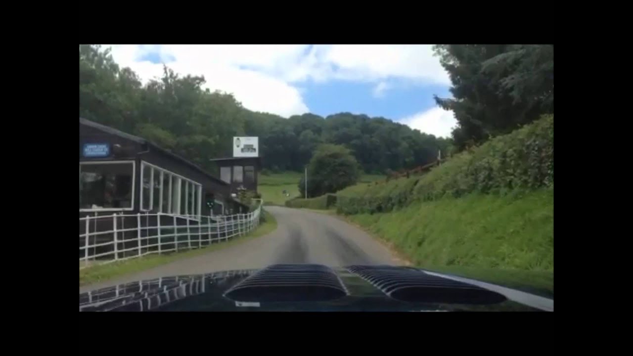 Jensen Interceptor hill climb