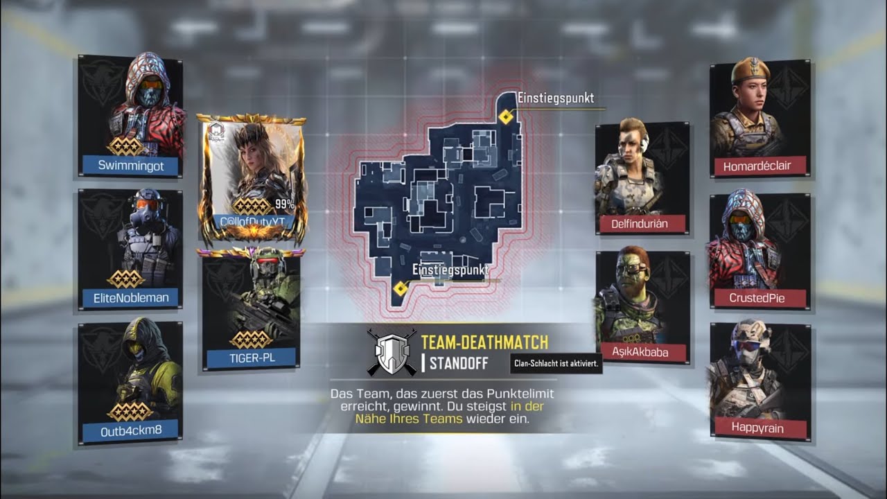 ✨💣✨Call of Duty mobile „Standoff“ Team Deathmatch, ✨🥇1st.✨💥LEGENDÄRY💥🌟 Season 6/🩸KN 44Warbreaker👊