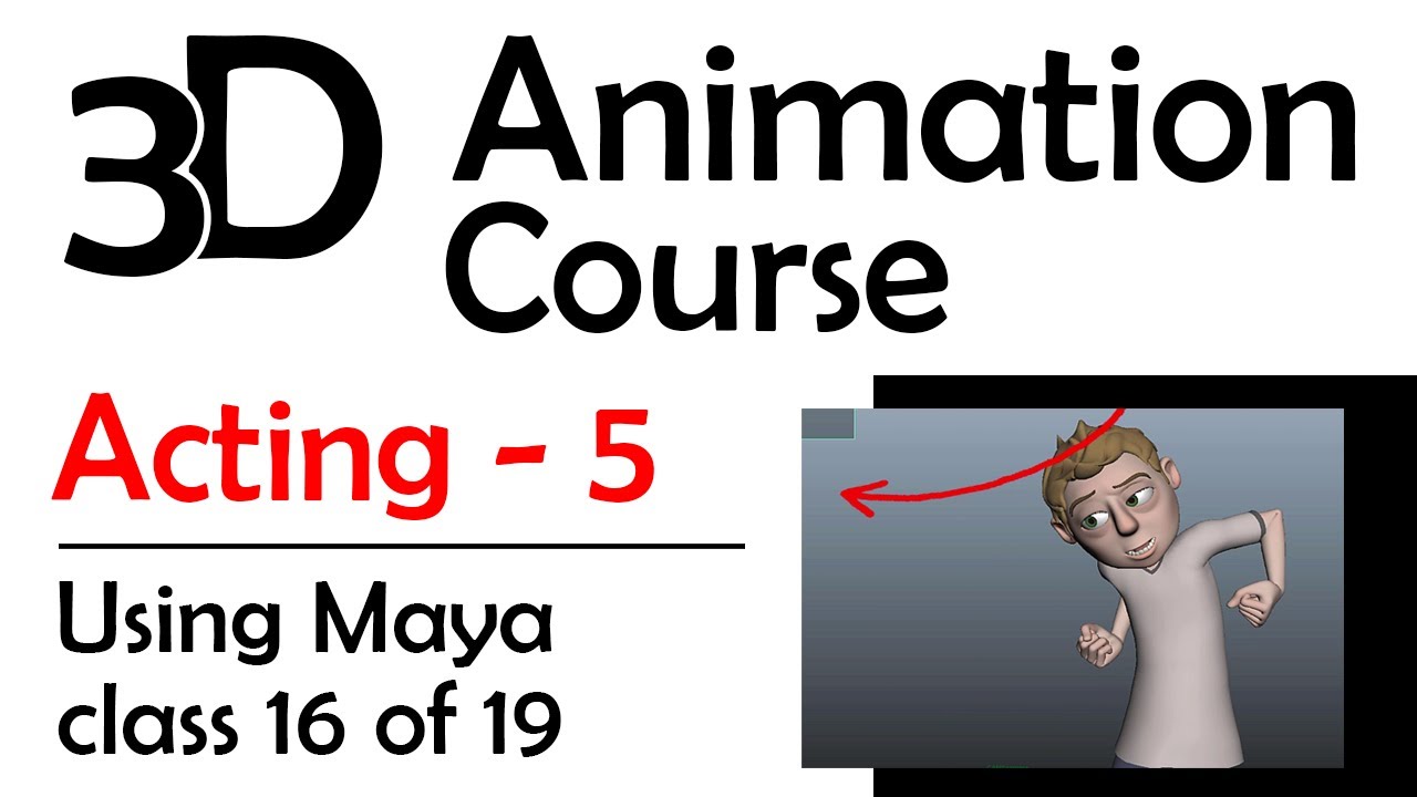 3D Maya Animation - Acting 5: Lipsync Dialogue And Gestures (Free 3D Animation Course)
