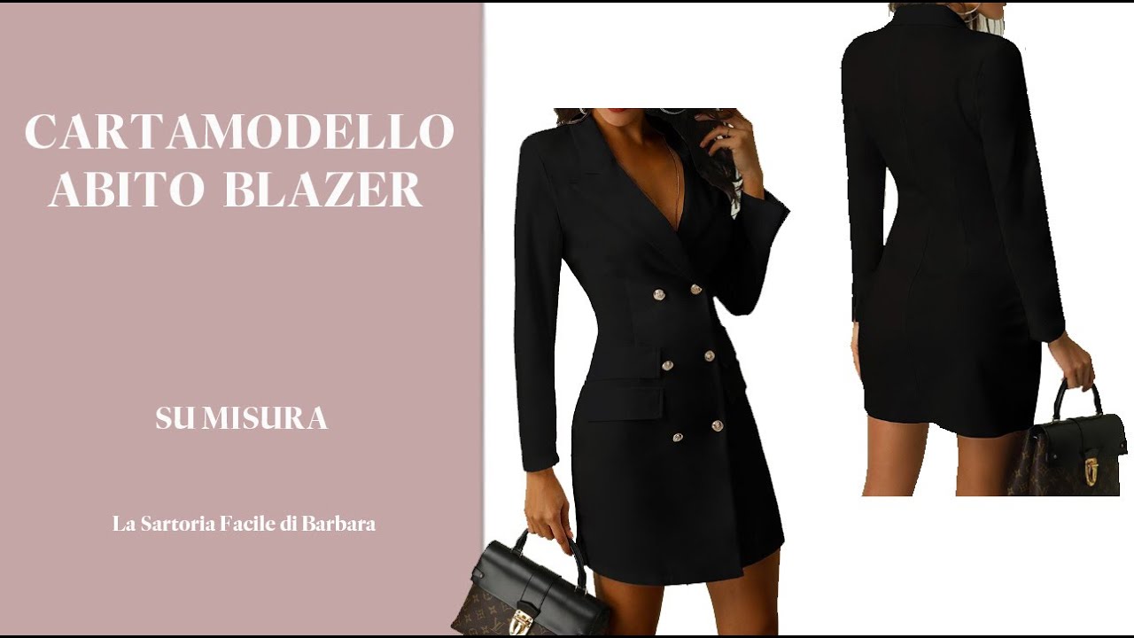 120 CARTAMODELLO ABITO BLAZER