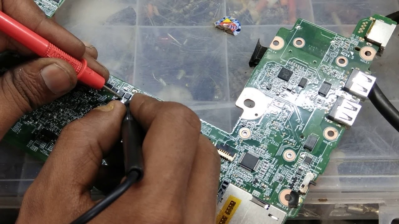 hp mini laptop repair # no power # short cercuit #model-HP Mini 110