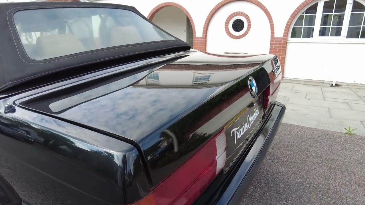 1990 BMW E30 325i Cabriolet Exterior Review