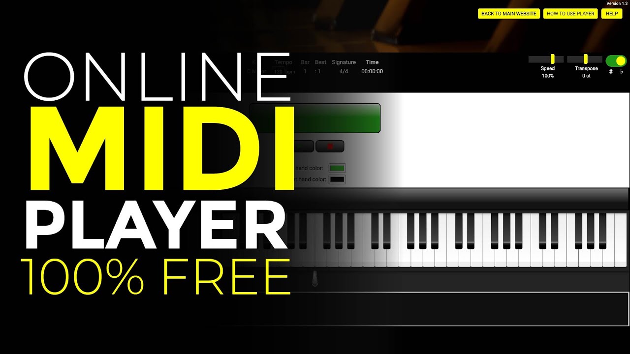 Midi Player &mdash; бесплатный онлайн-плеер Midi Player &mdash; обзор