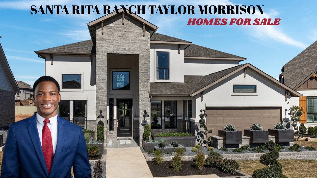 Taylor Morrison | Santa Rita Ranch | Ametrine | 3400+ SF | 5 Bedrooms | 3 Car Garage | Austin, Texas