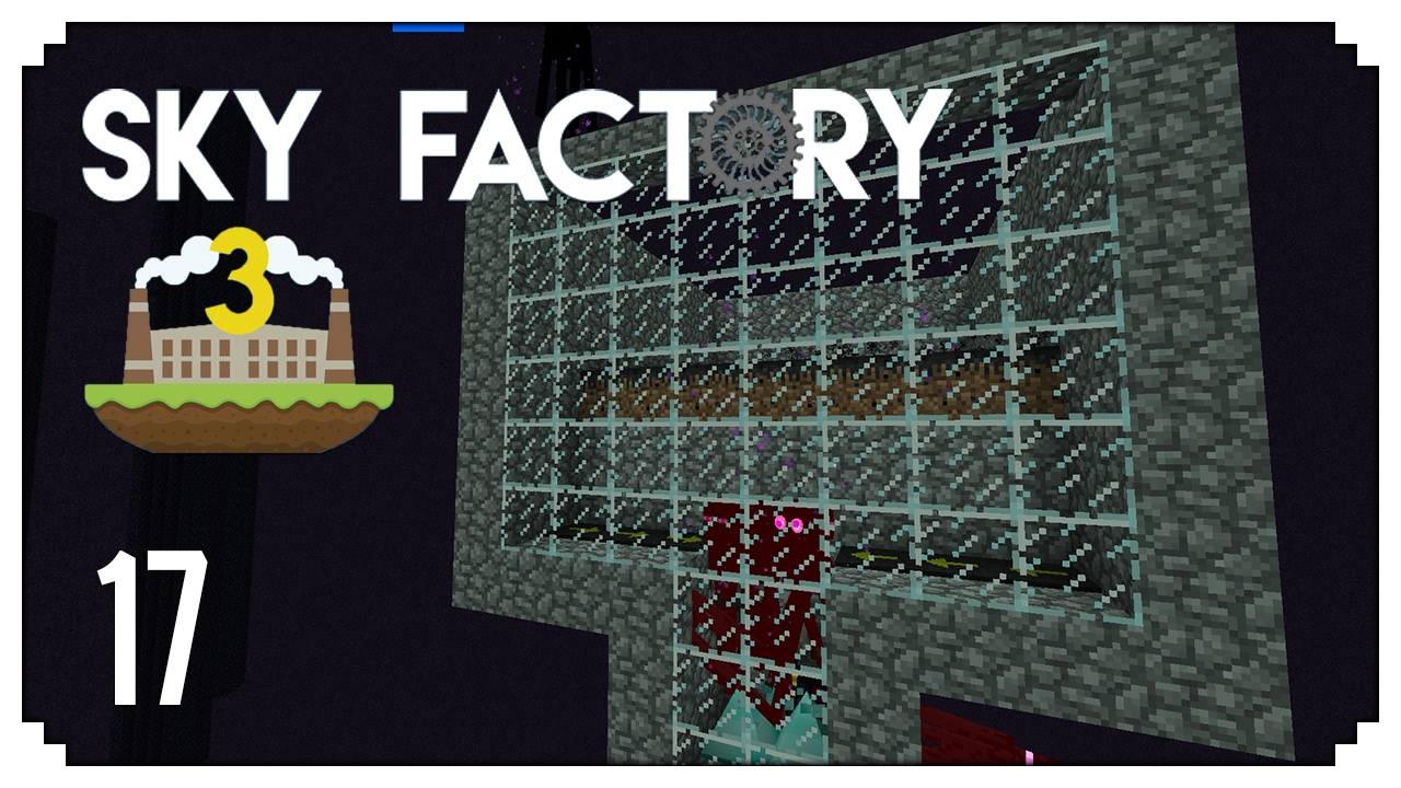 ►Sky Factory 3: EPIC ENDERMAN SPAWNER! (Modded Minecraft #17)◄ | iJevin
