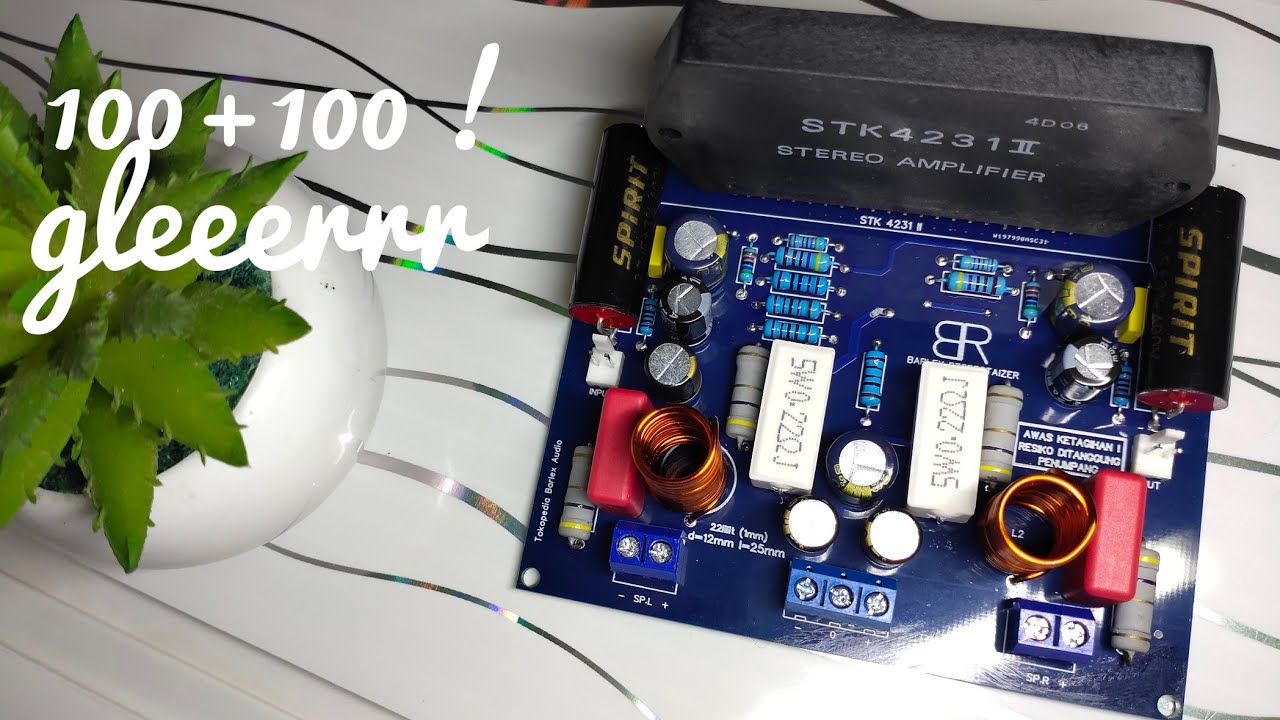 Build STK4231 II Amplifier