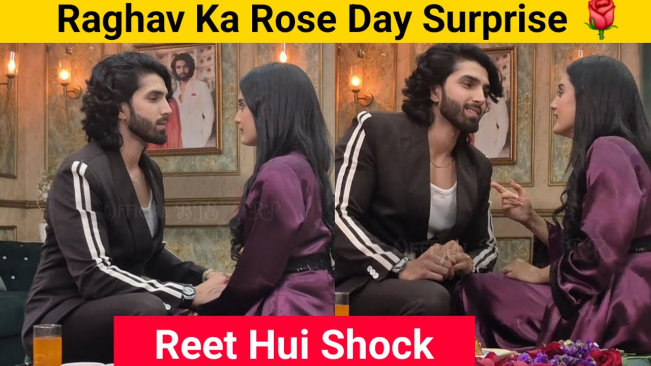 Rose Day Surprise ❤️ | Jaane Anjaane Hum Mile Set Par Raghav Ne Reet Ko Diya Special Gift!
