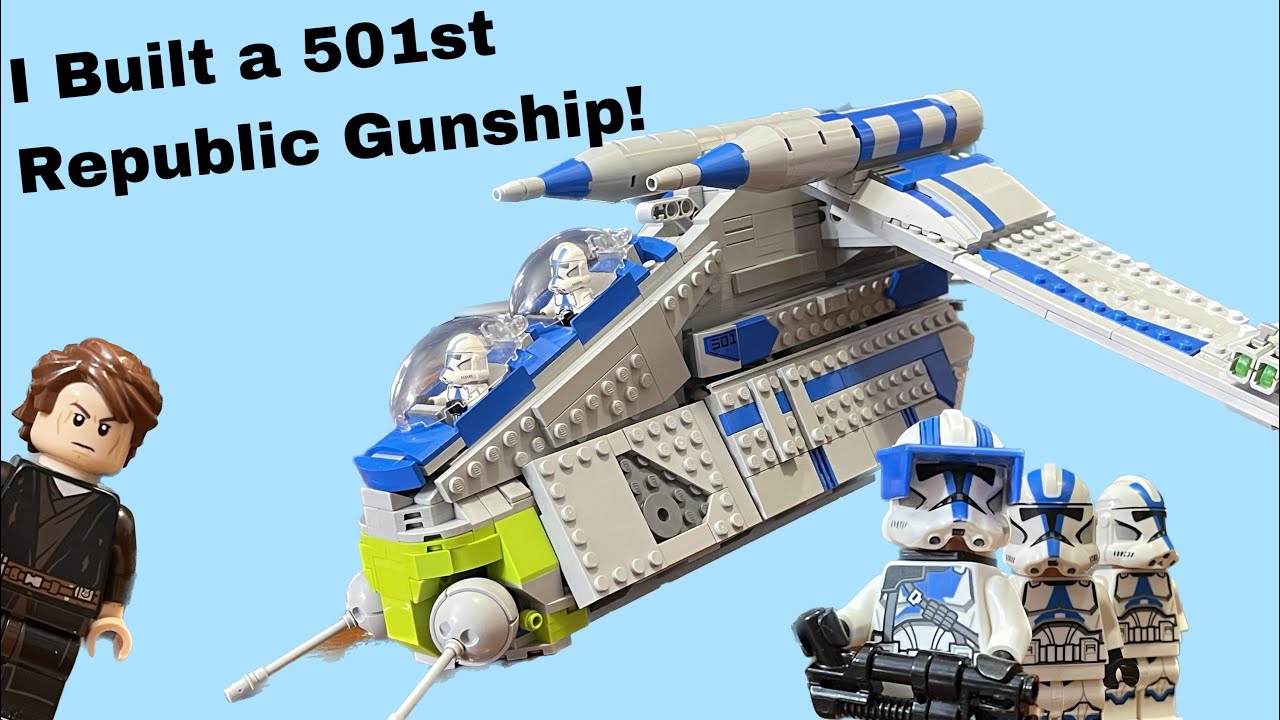I BUILT THE 2023 LEGO CORUSCANT GUARD GUNSHIP EARLY!!!!