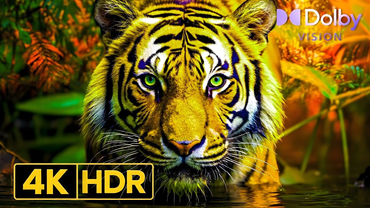 Best Visual 4K HDR 60FPS | Deep Amazon Wildlife 8K | Dolby Vision