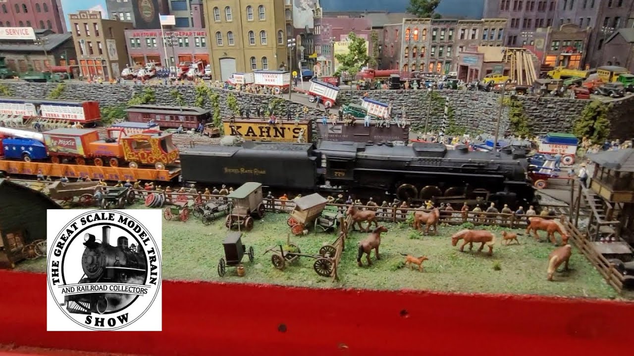 2024 Great Scale Train Show Circus Trains Timonium