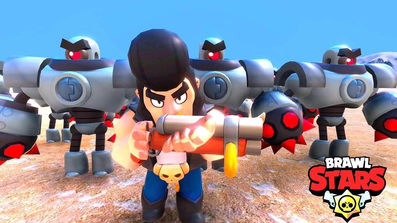 1000 BULL VS ROBOT BOSS - Brawl Stars