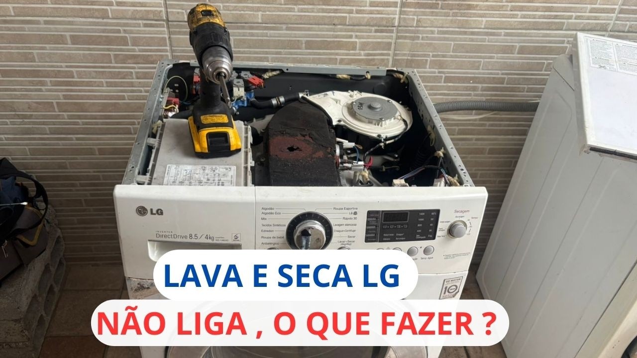 Máquina só liga quando gira o tambor? Veja o defeito e como resolver”