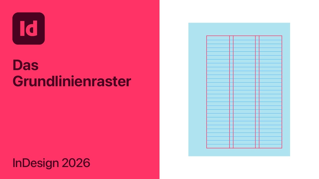 InDesign Grundlinienraster einstellen und am Satzspiegel ausrichten Tutorial – Adobe Creative Cloud