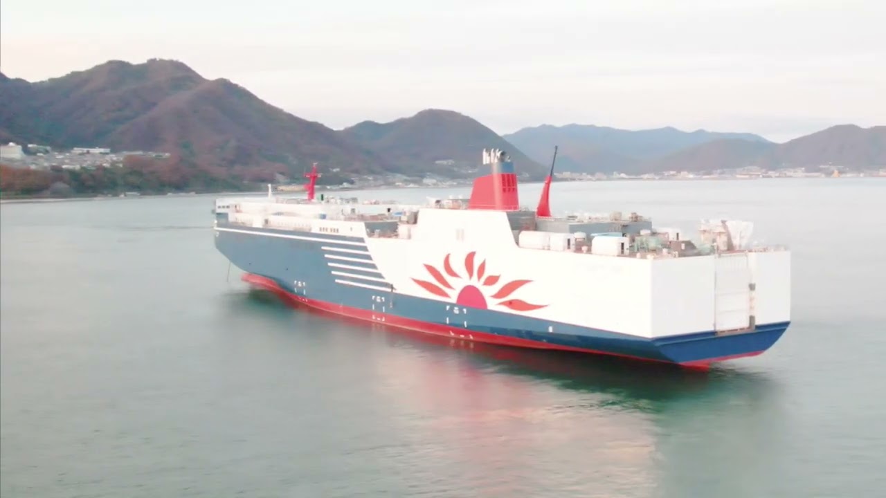 帰ってくるカムイをお出迎え さんふらわあ ぴりか 2024/12/11