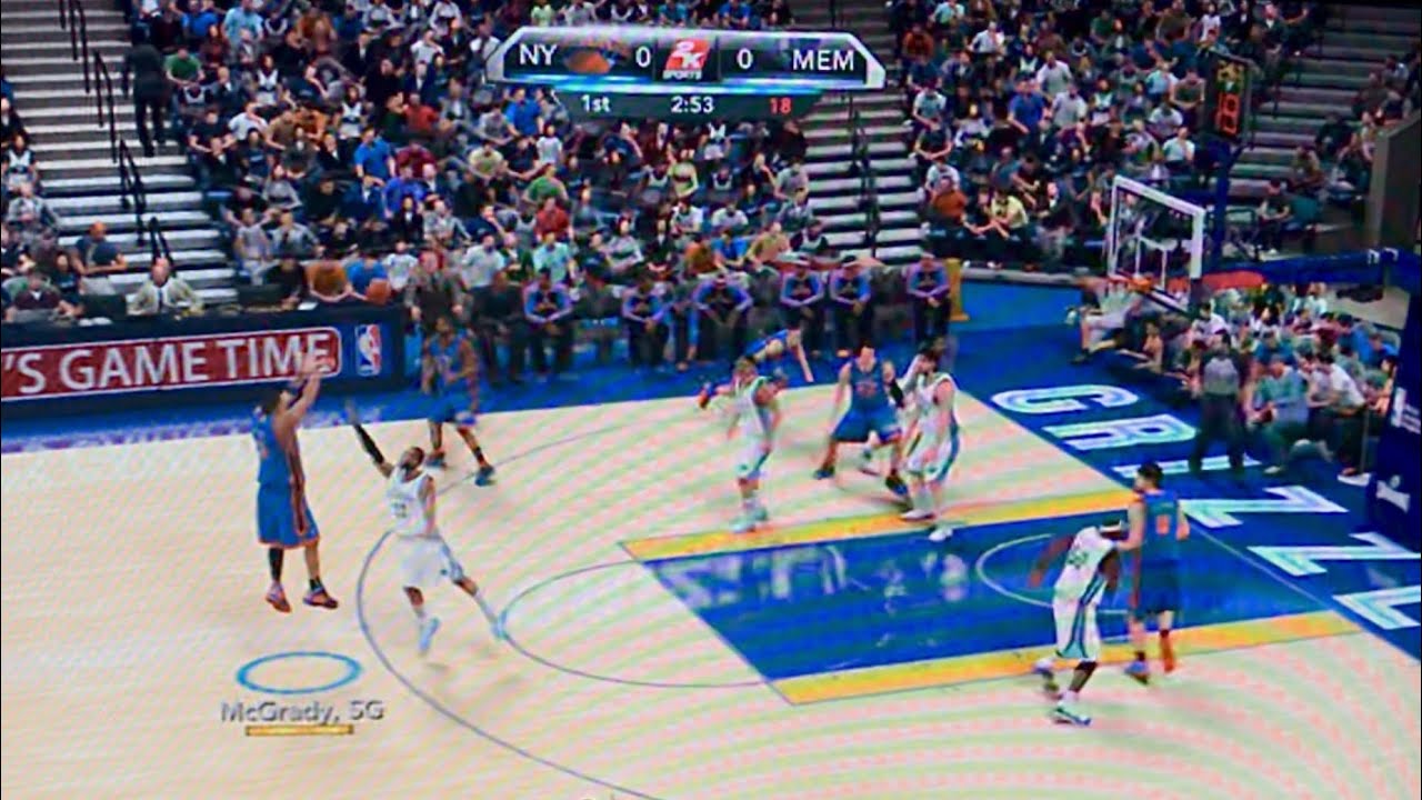 NBA 2K10 - Knicks vs Grizzlies - 2010 Trade - XBOX 360 Gameplay