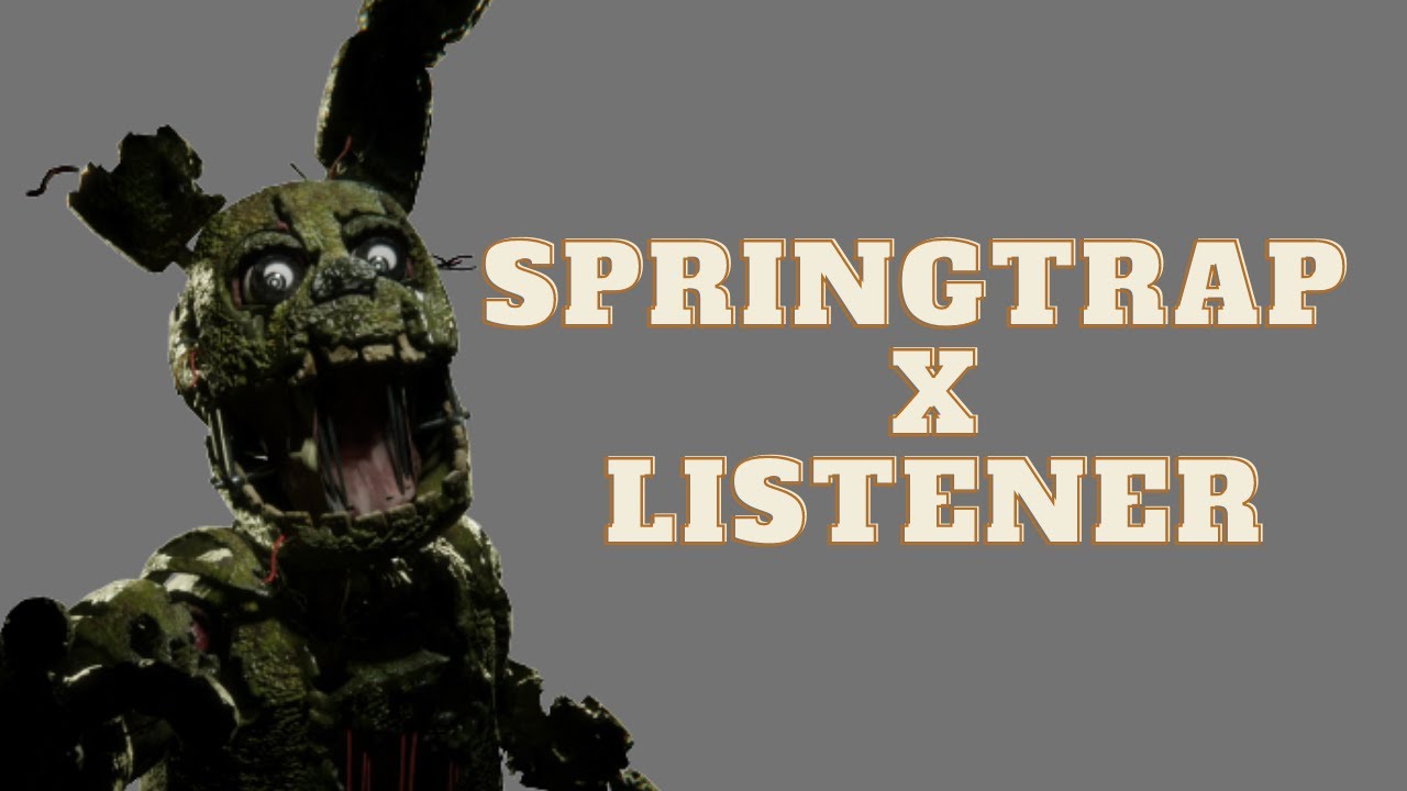 «Первый день на работе» — Springtrap x Listener (смешно) (Five Nights at Freddys ASMR)