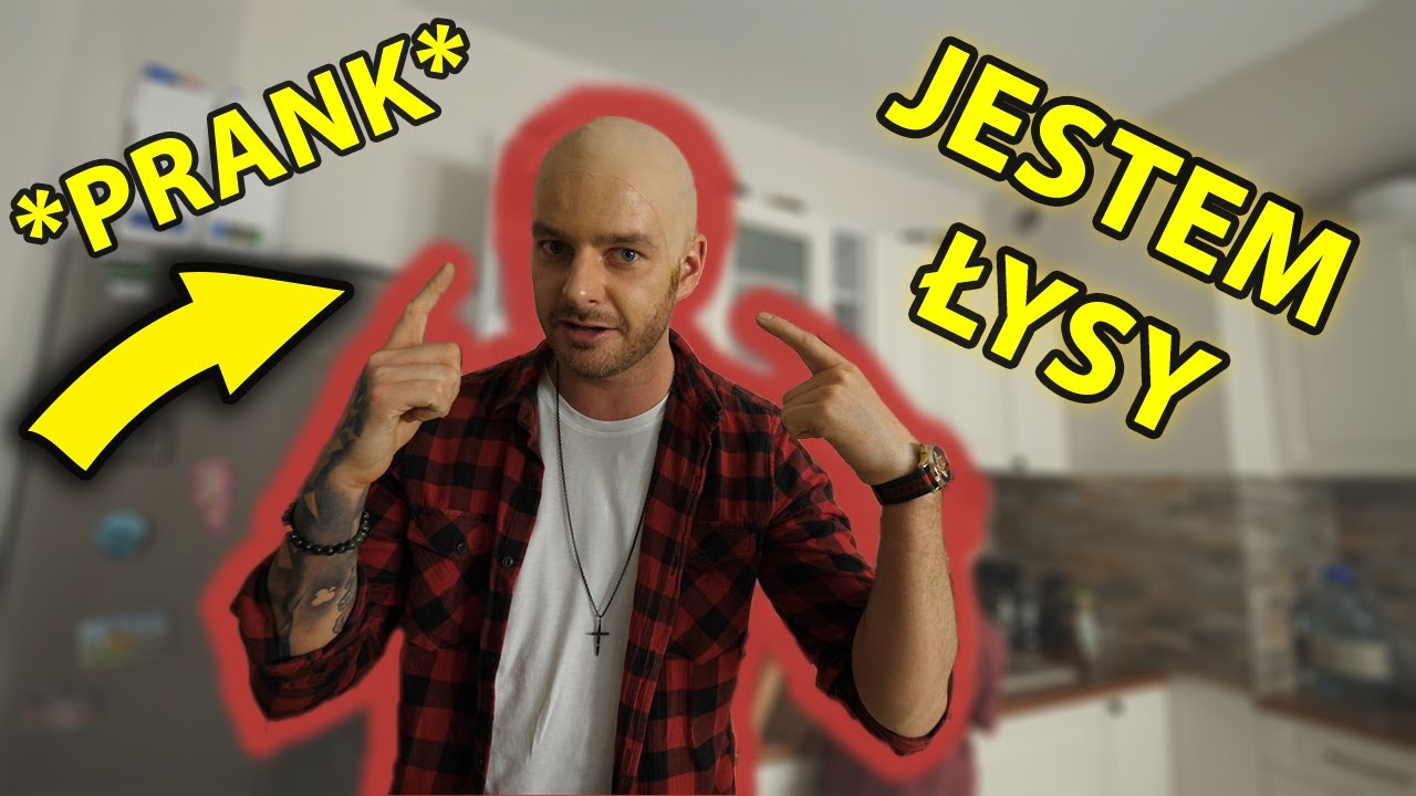 OBCIĄŁEM SIĘ NA ŁYSO *prank na młodszym bracie*