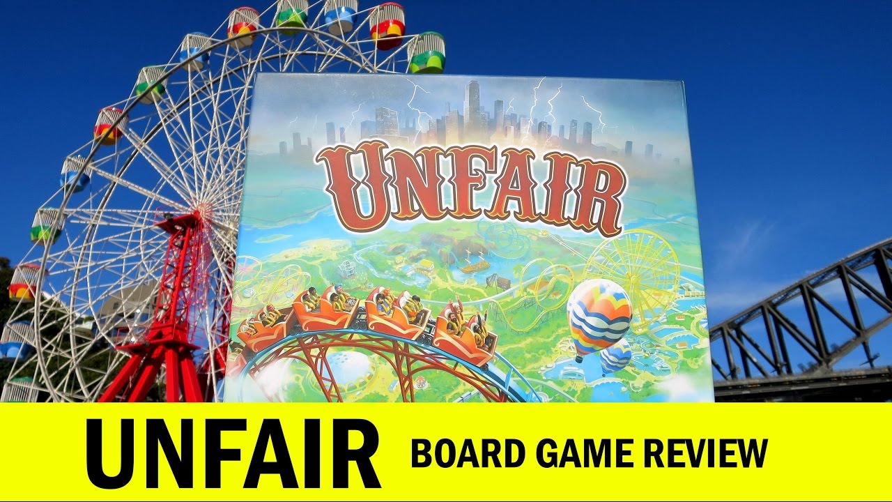Unfair Board Game Review & Runthrough