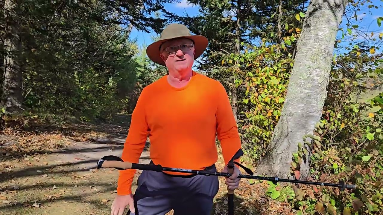 COSTCO Hiking poles and WHAT BEAUTY WE SAW ON OUR HIKE TODAY!!