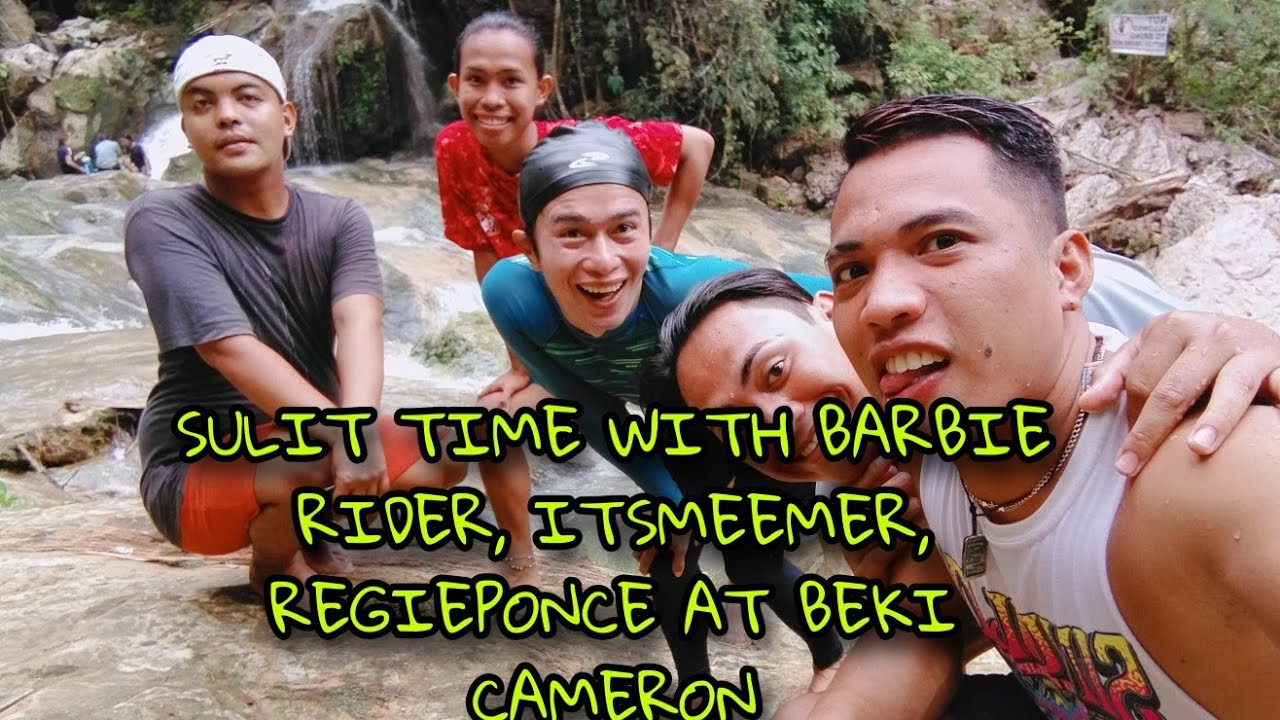 HAVING GOOD TIME WITH BARBIE RIDER, ITSMEEMER,REGIEPONCE AT BEKI CAMERON,LIGO SA TINUBDAN FALLS❤️❤️