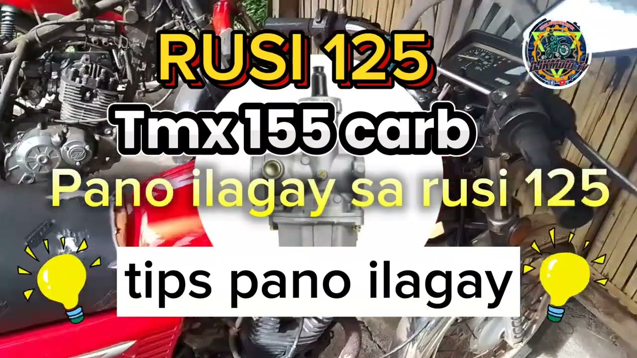 EP99-Tmx 155 Carb paano ikabit sa Rusi 125|Tips paano ilagay| by DJKMoto