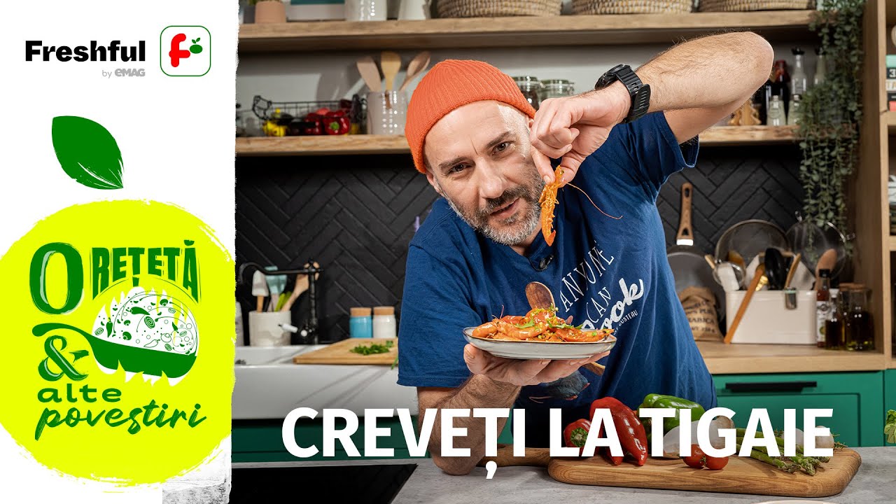 Creveți la tigaie cu unt | O rețetă & alte povestiri | Radu Dumitrescu