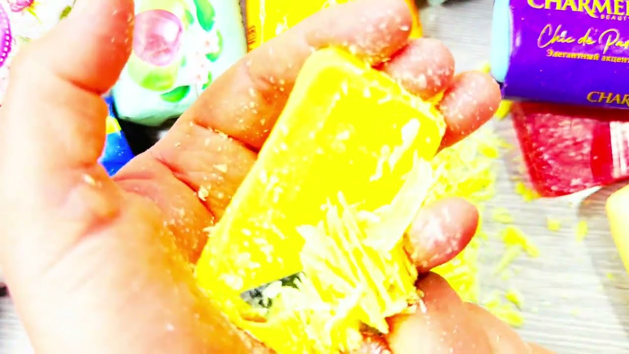 Soap box.Cutting different soap/Asmr soap/(no talking)