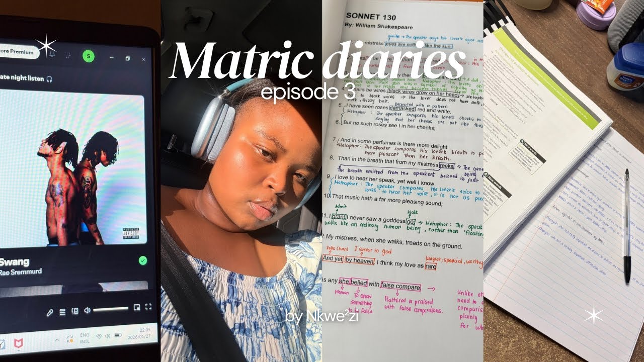 MATRIC DIARIES EP.003| Random days, losing motivation, life updates 