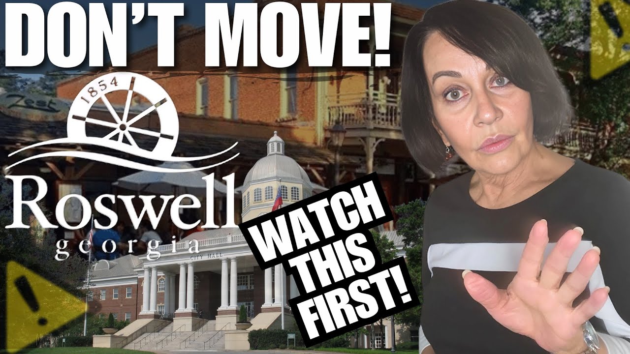DON'T MOVE to Roswell Georgia Before Watching This! |  Pros And Cons Revealed | Sherry Von Klitzing