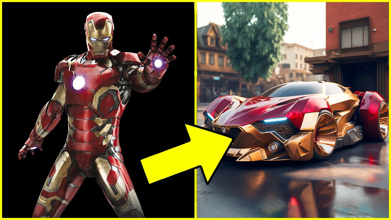 AVENGERS but SUPERCARS 💥 All Characters