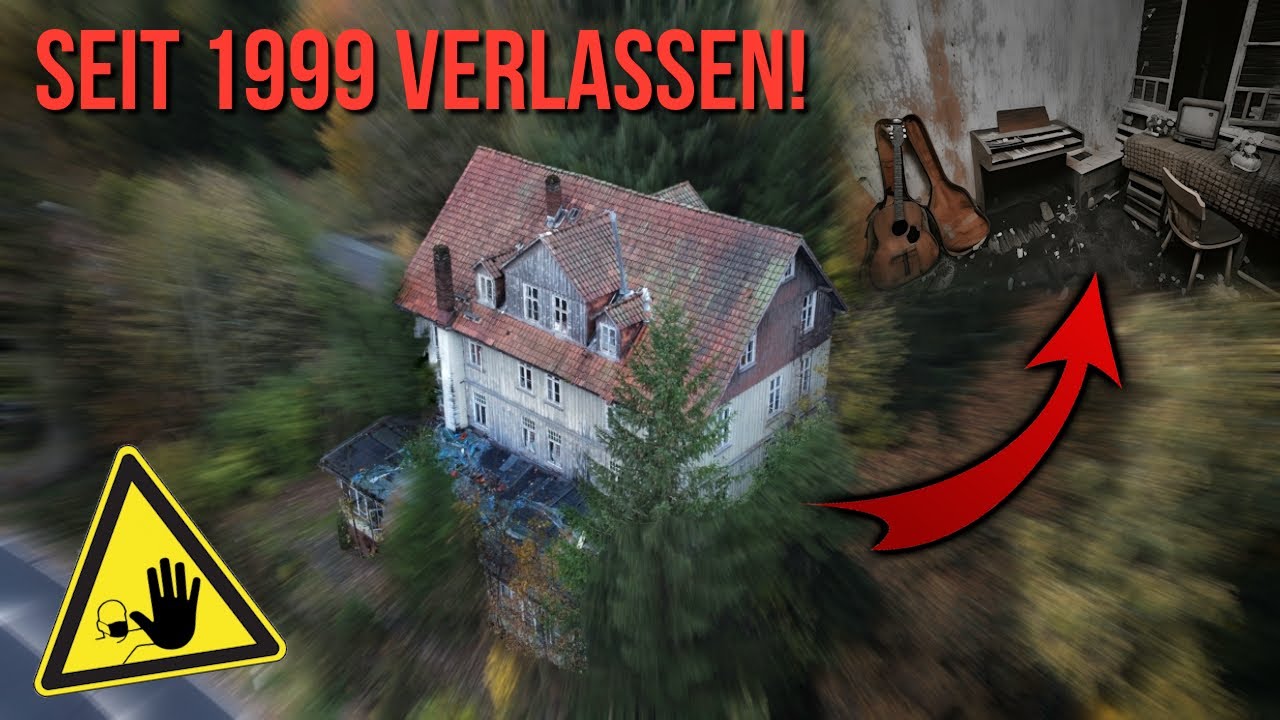 VERLASSENES HOTEL IM HARZ ERKUNDET! VIEL NAT&Uuml;RLICHER VERFALL! | Lost Place