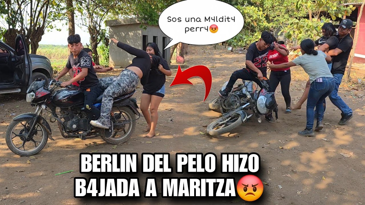 BERLIN Hiz0 B4jada A MARITZA De La M0t0 De ELMER‼️Todos Quedamos En Shok Al Verlos😱