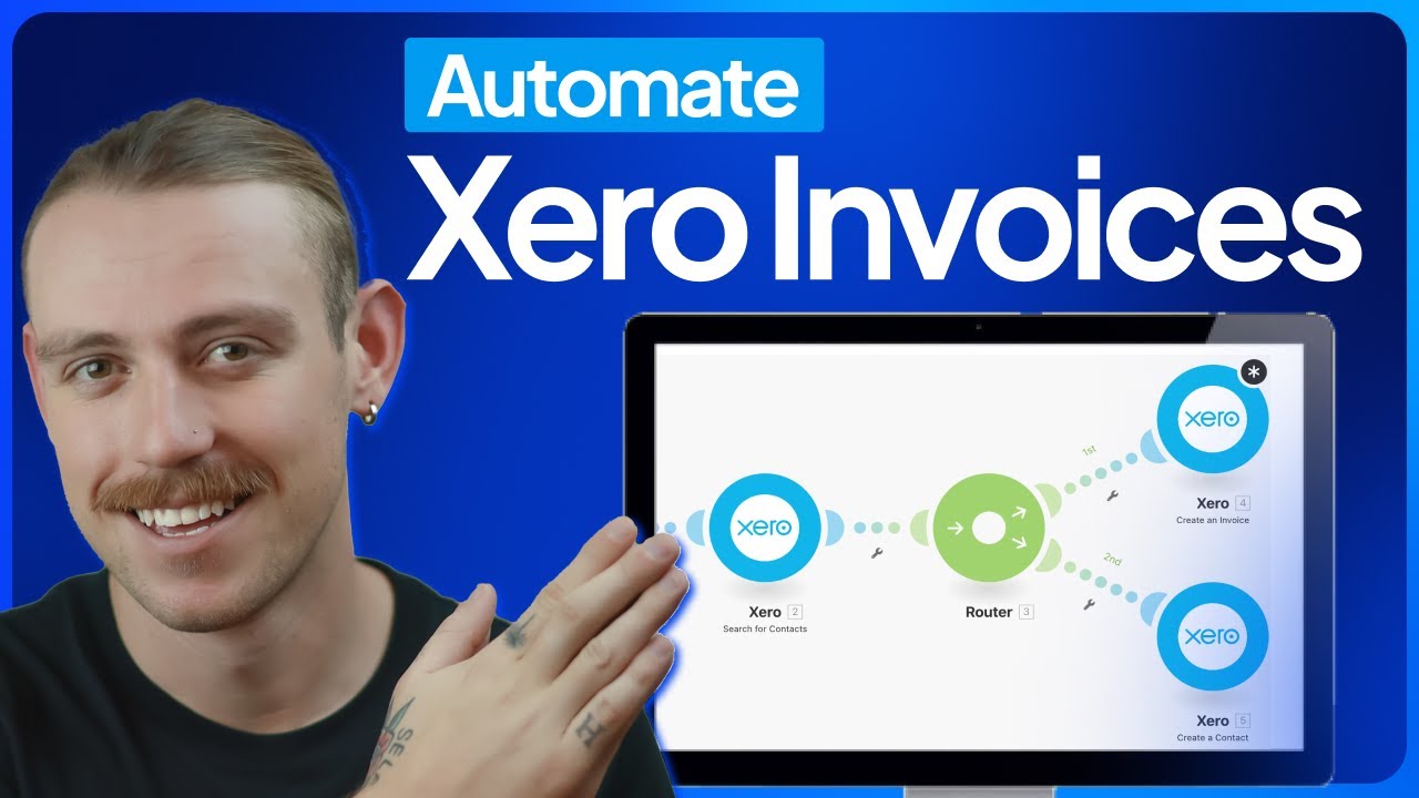 Автоматизируйте выставление счетов Xero с помощью Make.com