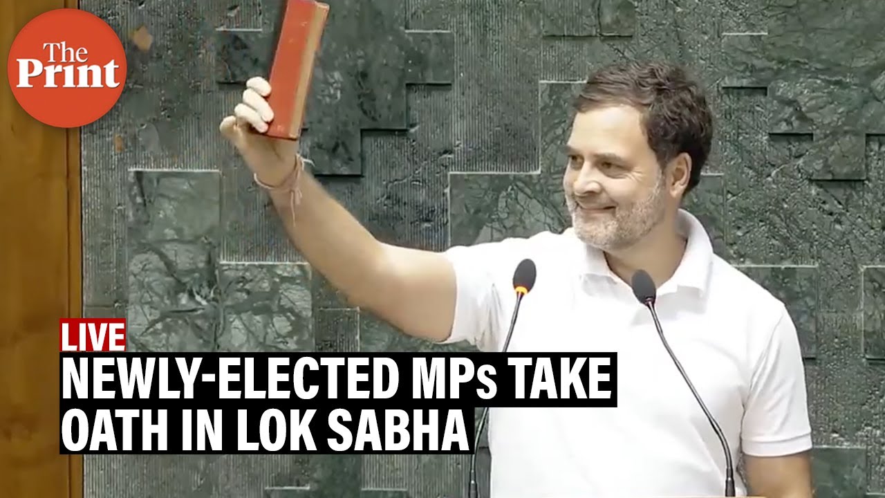 LIVE: Rahul Gandhi among many newly-elected MPs take oath in Lok Sabha