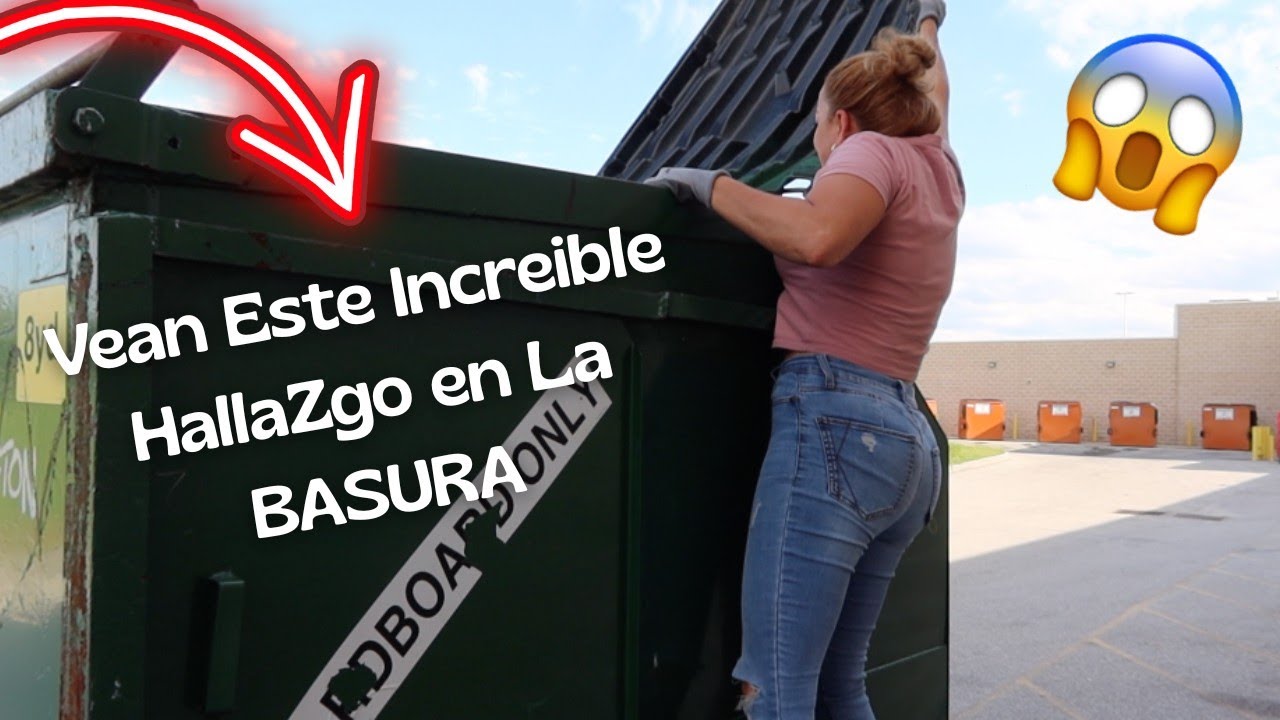 Vean Este Increible HallazGo en La BASURA que Tiran Las tiendas en USA😱🇺🇸#NoemyBLaSalvadoreña