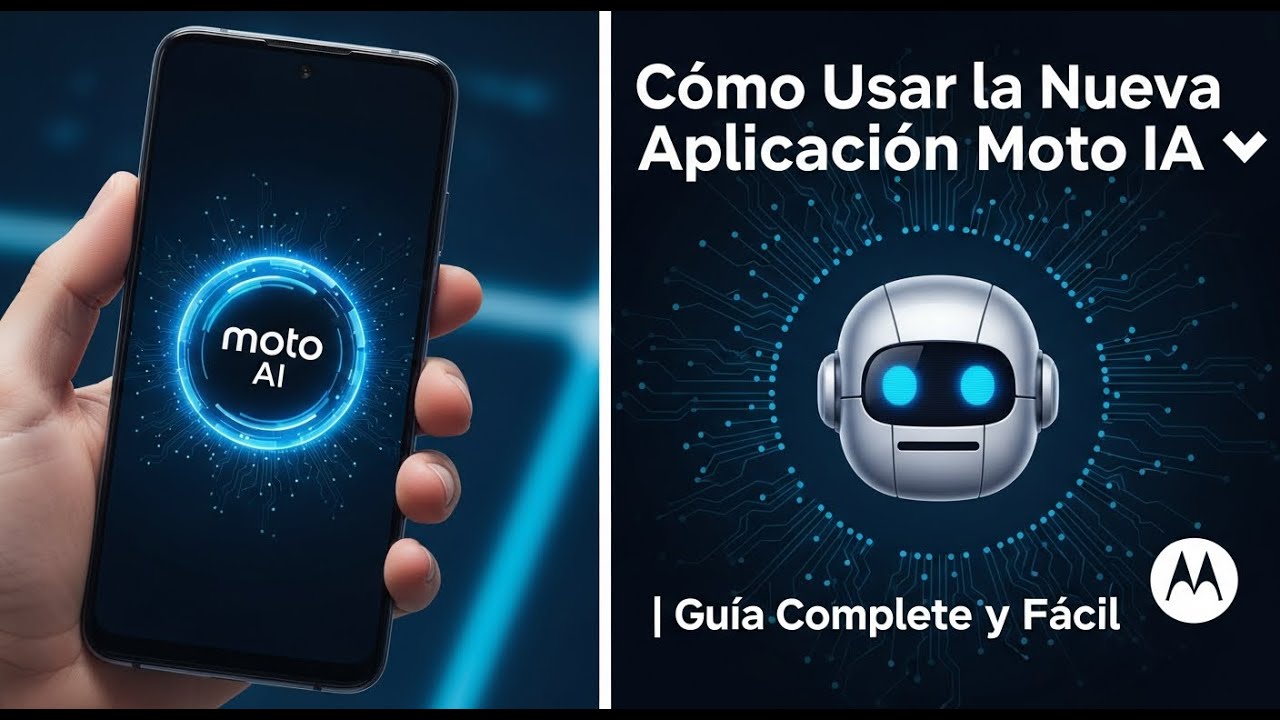 👉 Cómo Usar la Nueva Aplicación Moto IA 🤖 | Guía Completa y Fácil (Motorola)