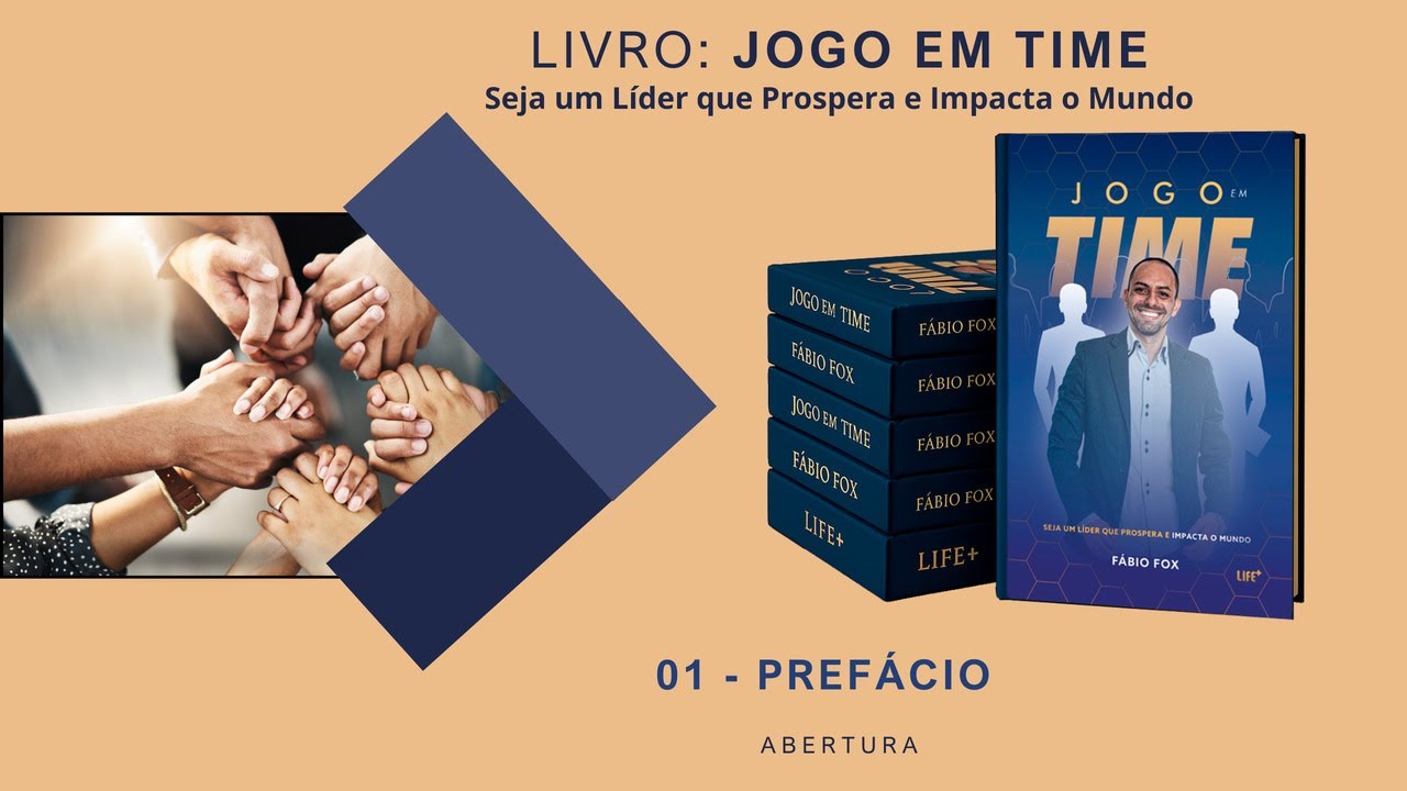 1 - LIVRO: JOGO EM TIME / PREF&Aacute;CIO / ABERTURA