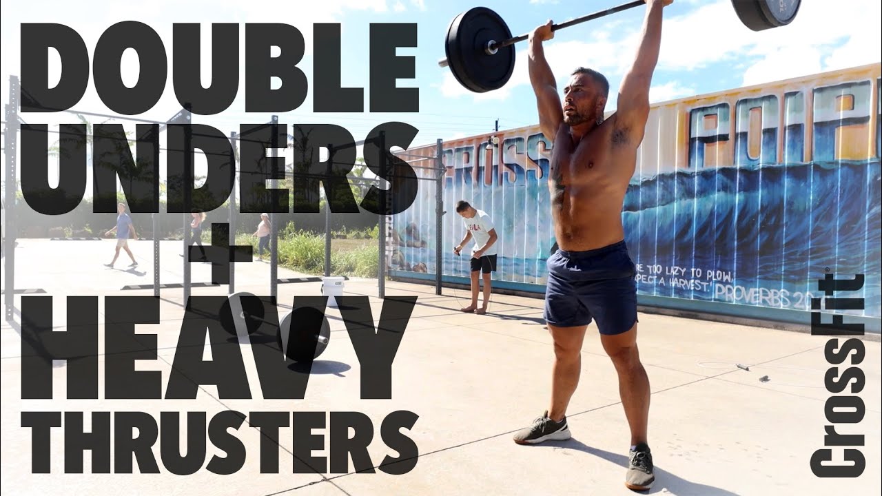 Double-Unders, Heavy Thrusters WOD Demo: 220930