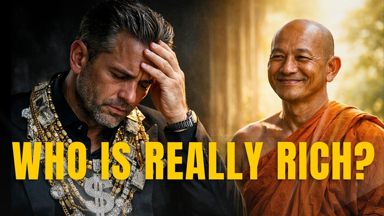 The Monk Who Owned Nothing Was Richer Than a Millionaire | COSMIC KARMA | #monkstories #buddha 