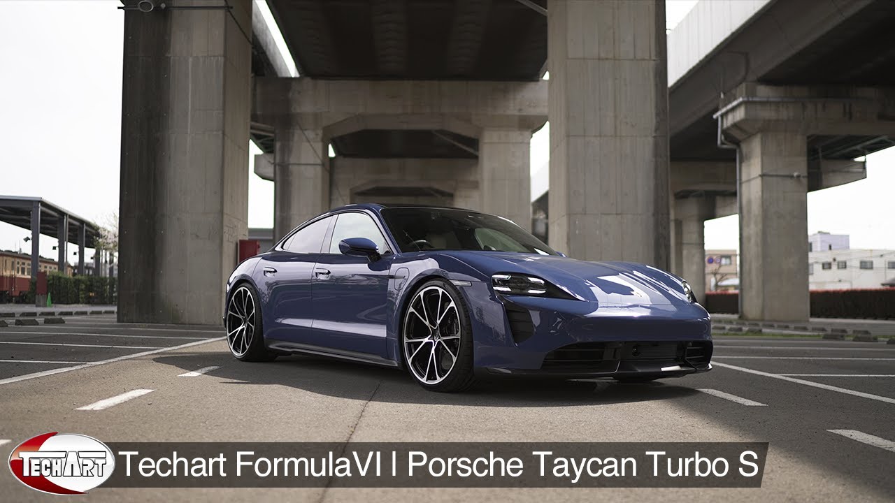 【bond shop Omiya】Porsche Taycan Turbo S × Techart Fomula VI【4K】