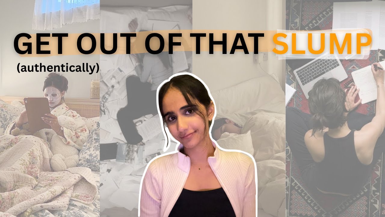 HOW TO GET OUT OF A SLUMP authentically!