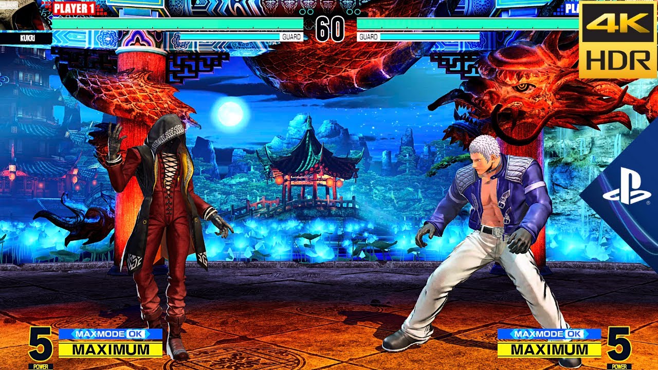 The King of Fighters Kukri vs Yashiro Gameplay | PS5 4K HDR