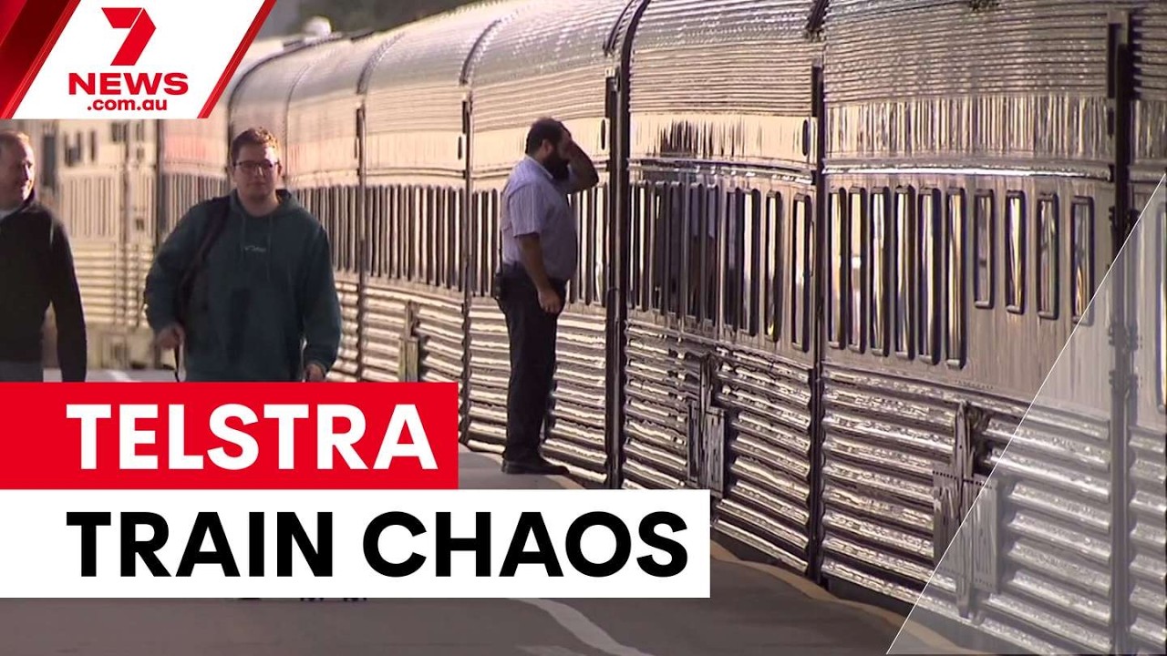 Сбой в сети Telstra парализовал железнодорожное сообщение страны | 7NEWS