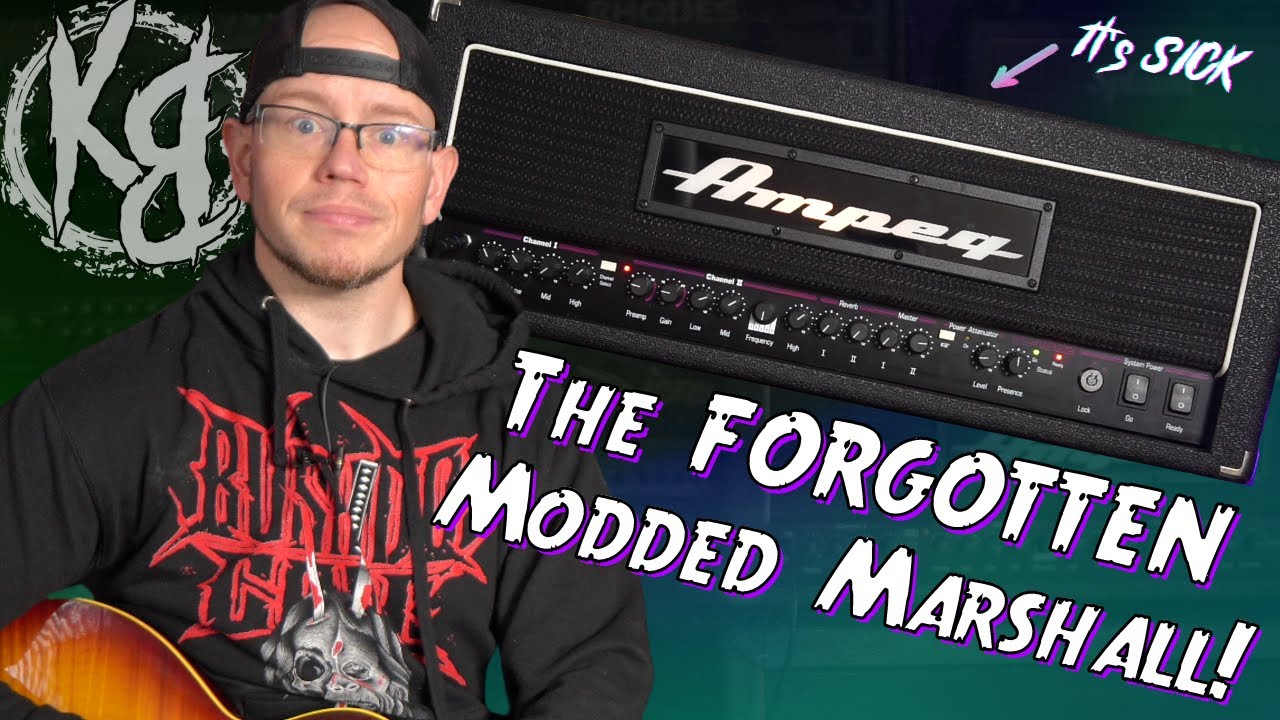 Модифицированный Marshall, о котором вы и не подозревали! | Ampeg Lee Jackson Designed VL-1002