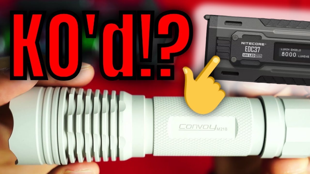 This $20 Flashlight Just Beat My Nitecore EDC37! Convoy M21B