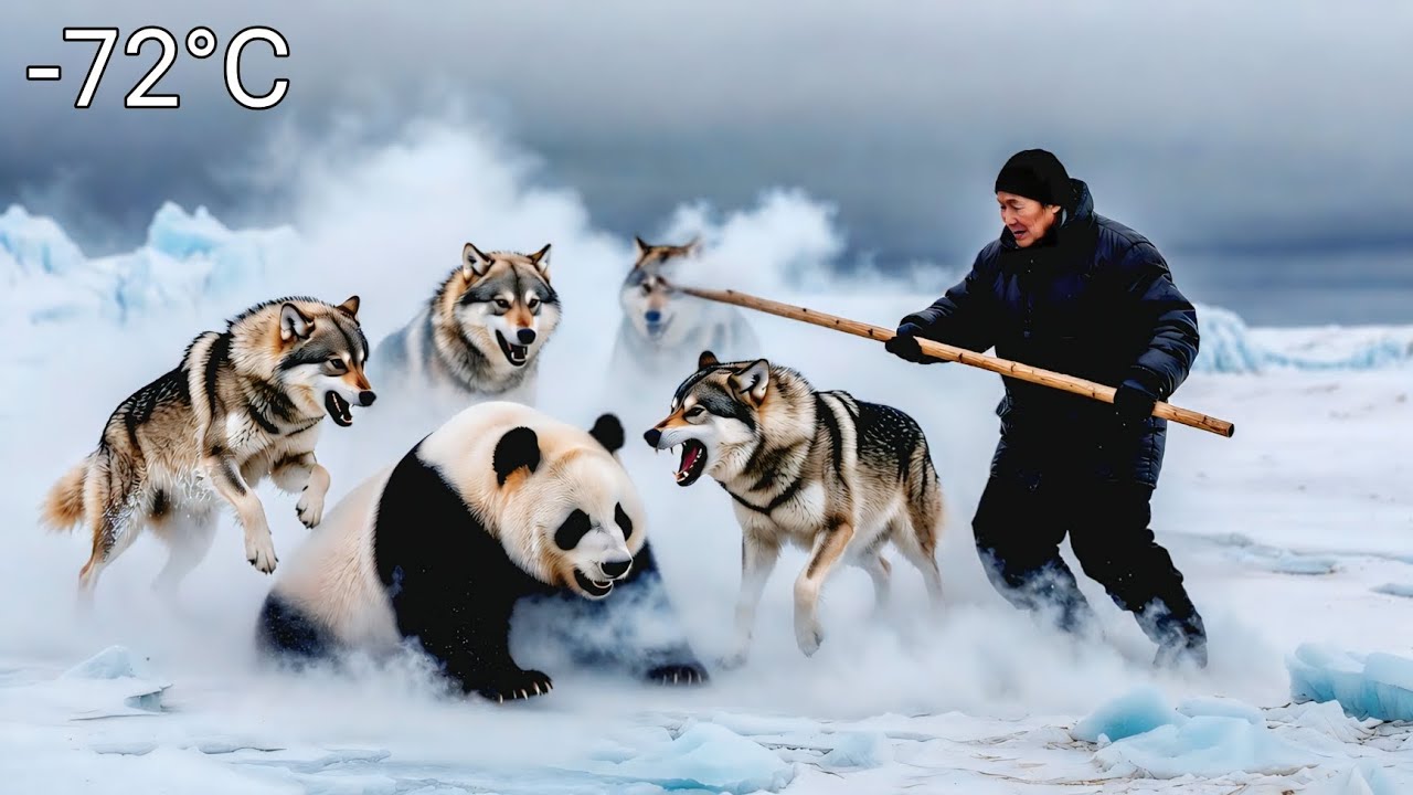 SURVIVAL AT -95°C: 95-Year-Old Woman Saves Pregnant Panda from Wolf Attack in Frozen Yakutia