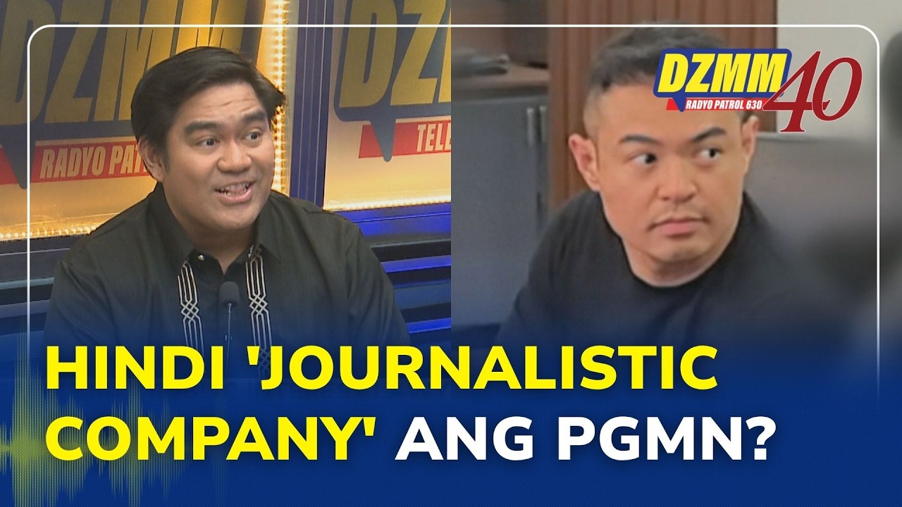 PGMN engaged in alleged political client recruitment: Falcis | DZMM Teleradyo (08 May 2026)