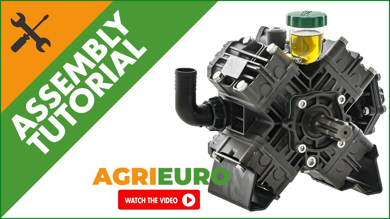 Udor Delta 100 ts 2c - Tractor-Mounted Pump for Spraying - Assembly Tutorial Video