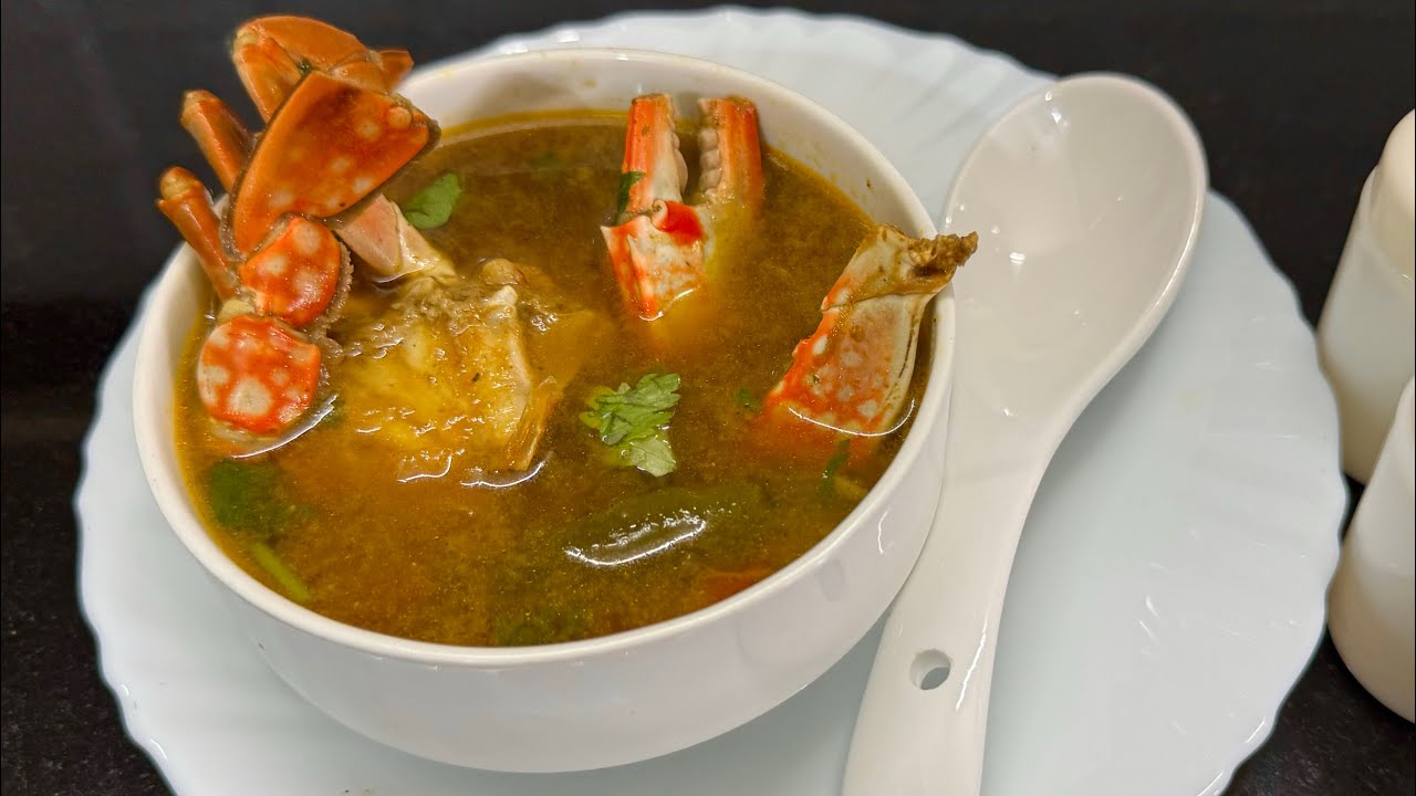 நண்டு சூப் இப்படி மிகச்சுவையா செய்ங்க/Nandu Soup recipe tamil/Crab Soup recipe in Tamil/Nandu rasam 