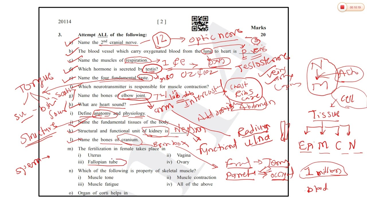 HAP MCQ objective